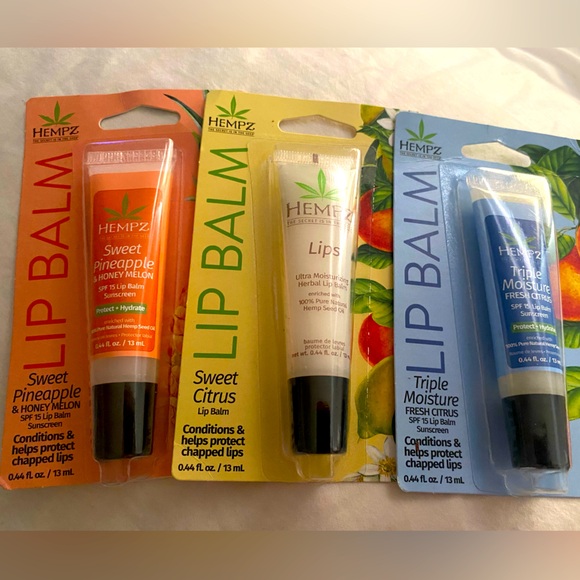 Hempz Herbal Lip Balm FULL SIZE! NEW! - Picture 4 of 5